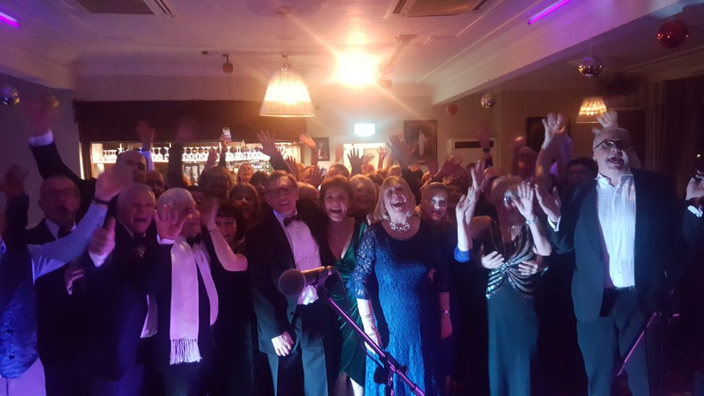 poulton peoples choir christmas party north shore golf club blackpool live music